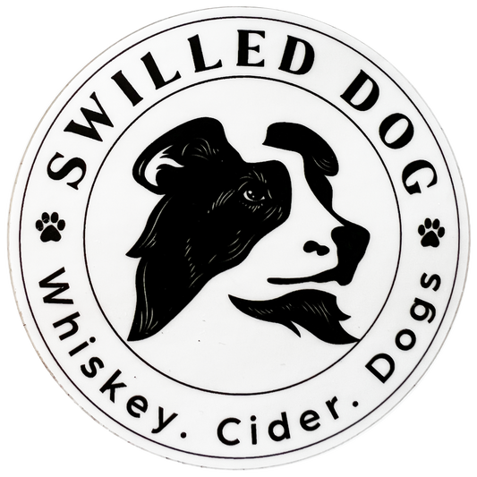 Swilled Dog Sticker